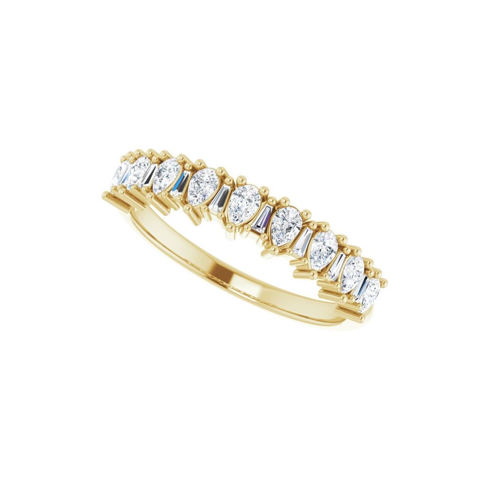Radiant Harmony Diamond Anniversary Band