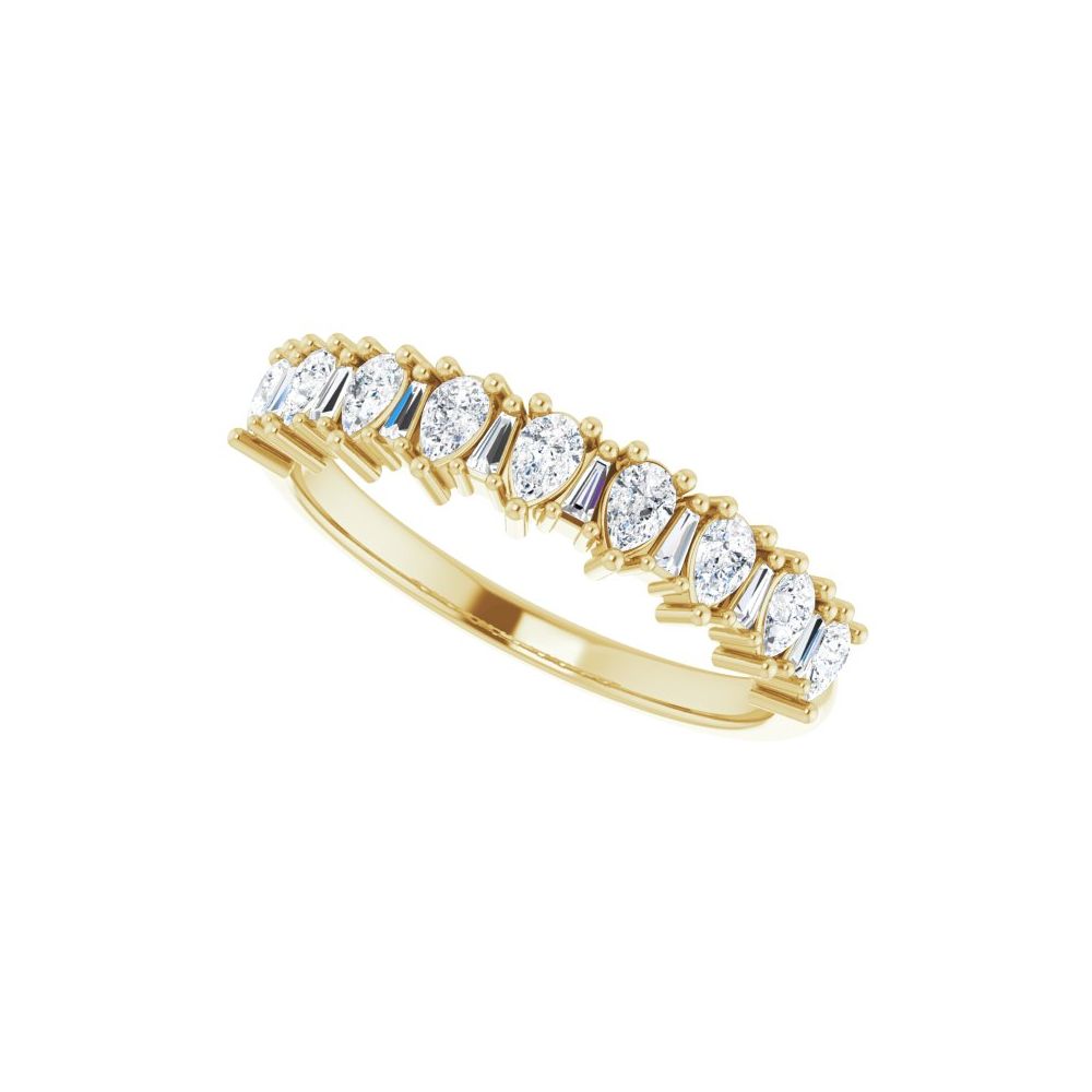 Radiant Harmony Diamond Anniversary Band