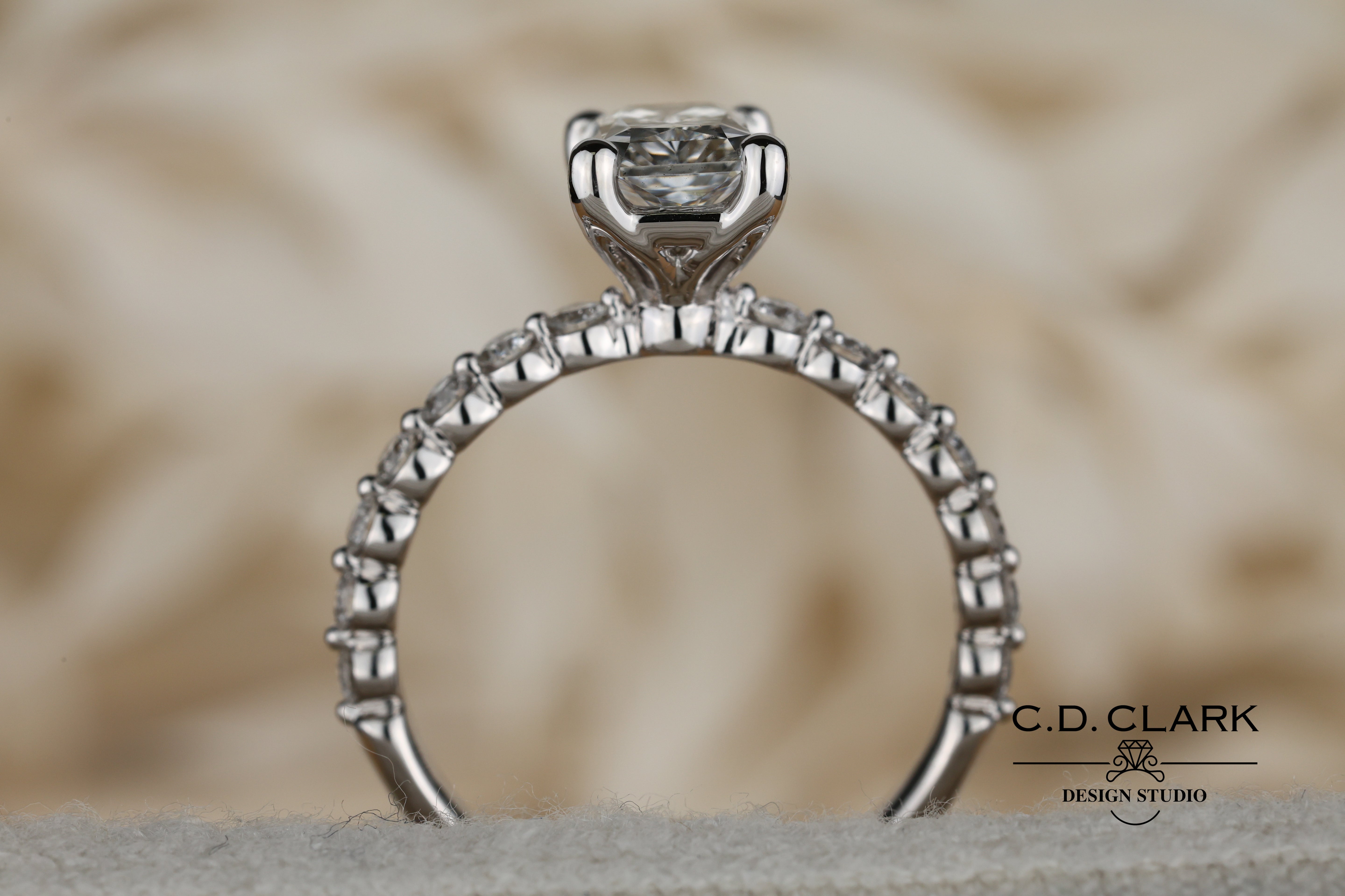 Dazzling 1.50ct Radiant Engagement Ring