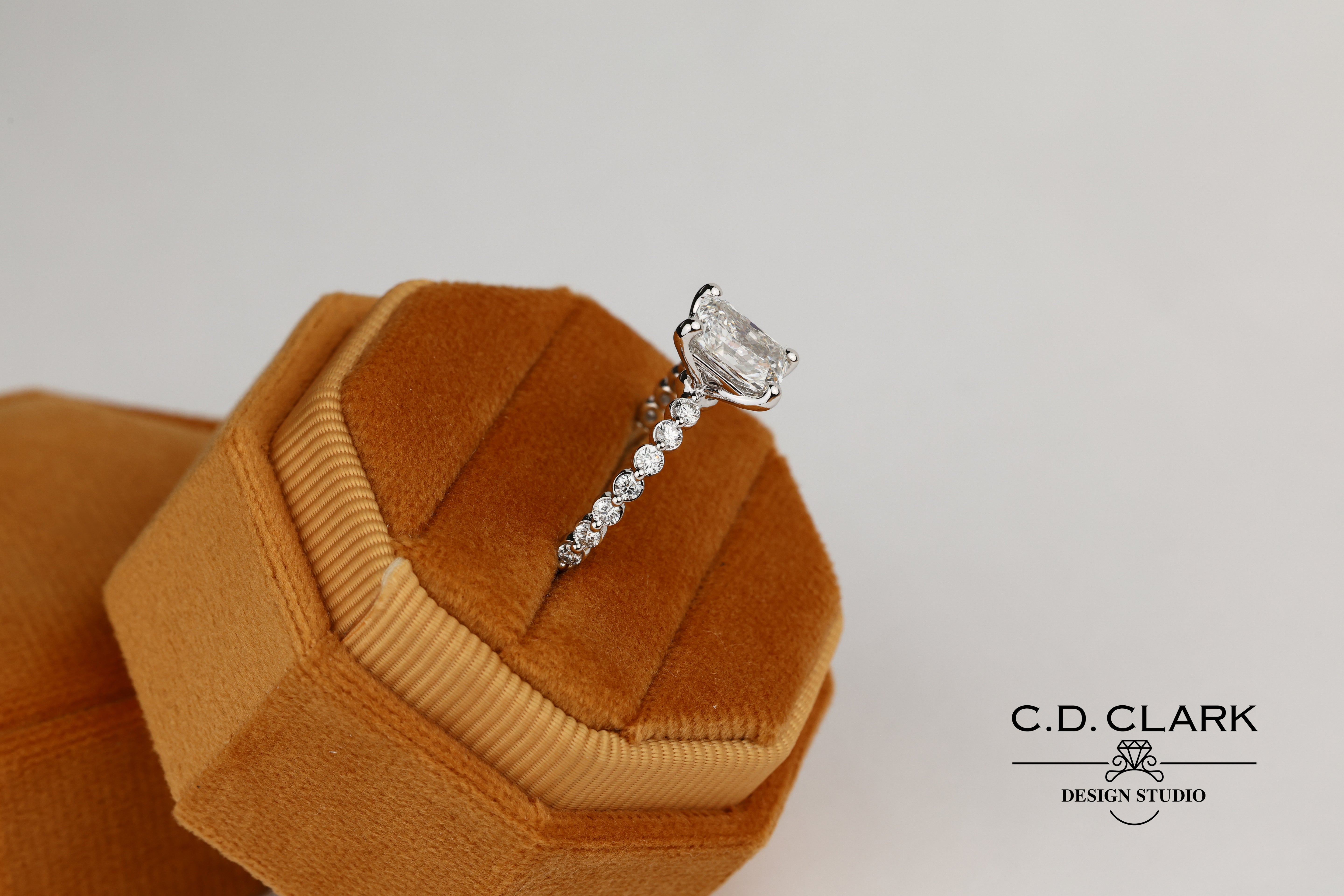 Dazzling 1.50ct Radiant Engagement Ring