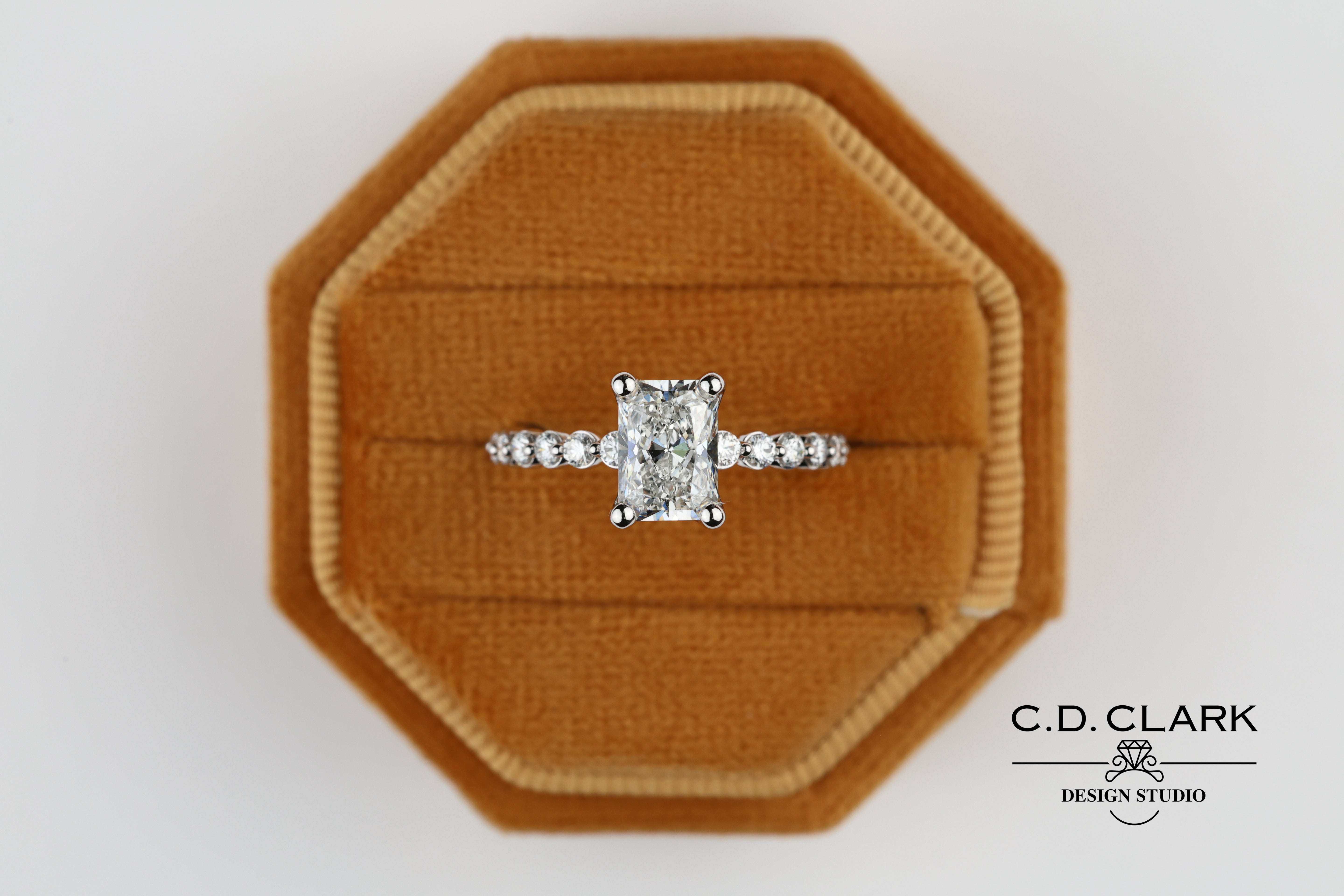 Dazzling 1.50ct Radiant Engagement Ring