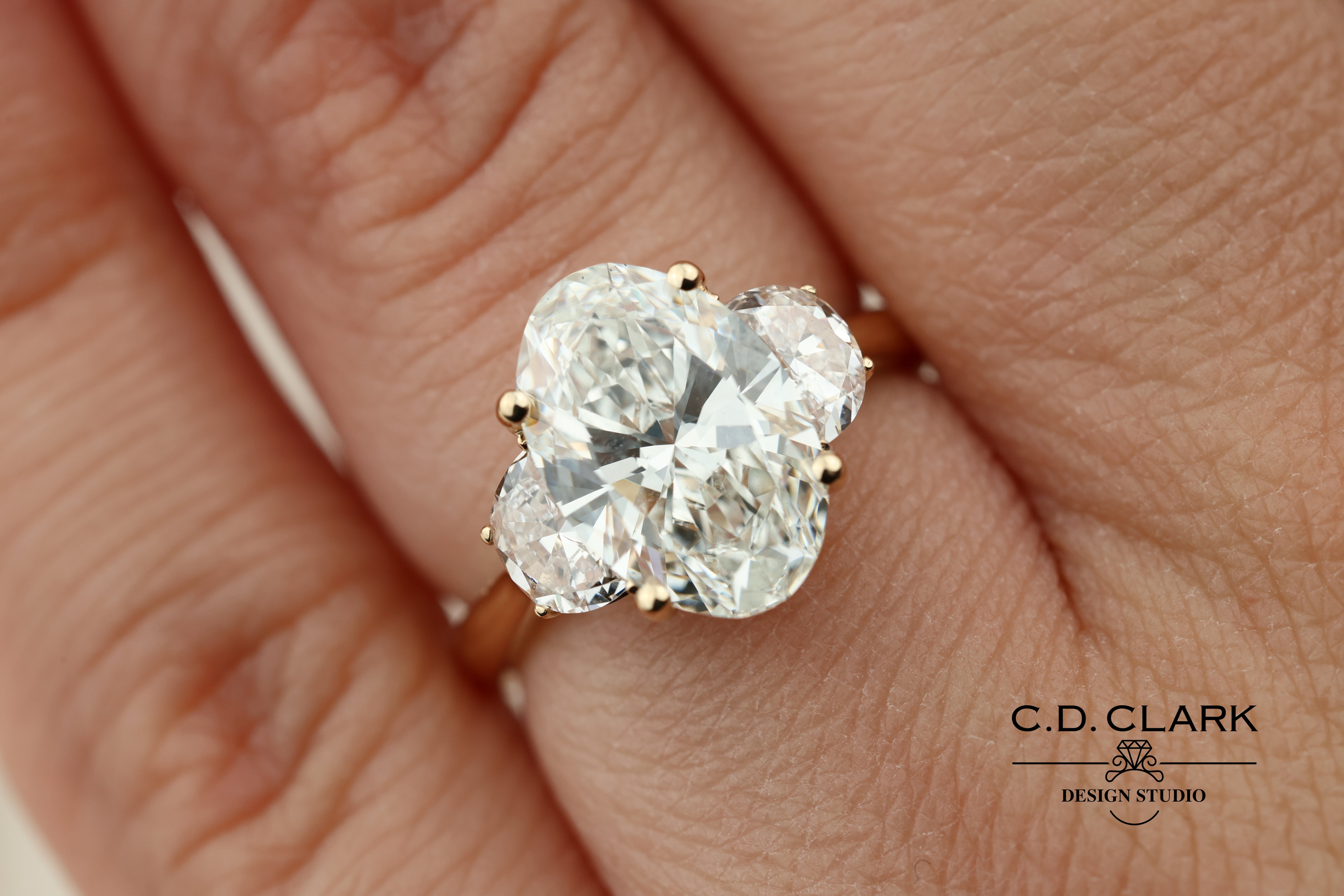 Stunning Oval Engagement Ring