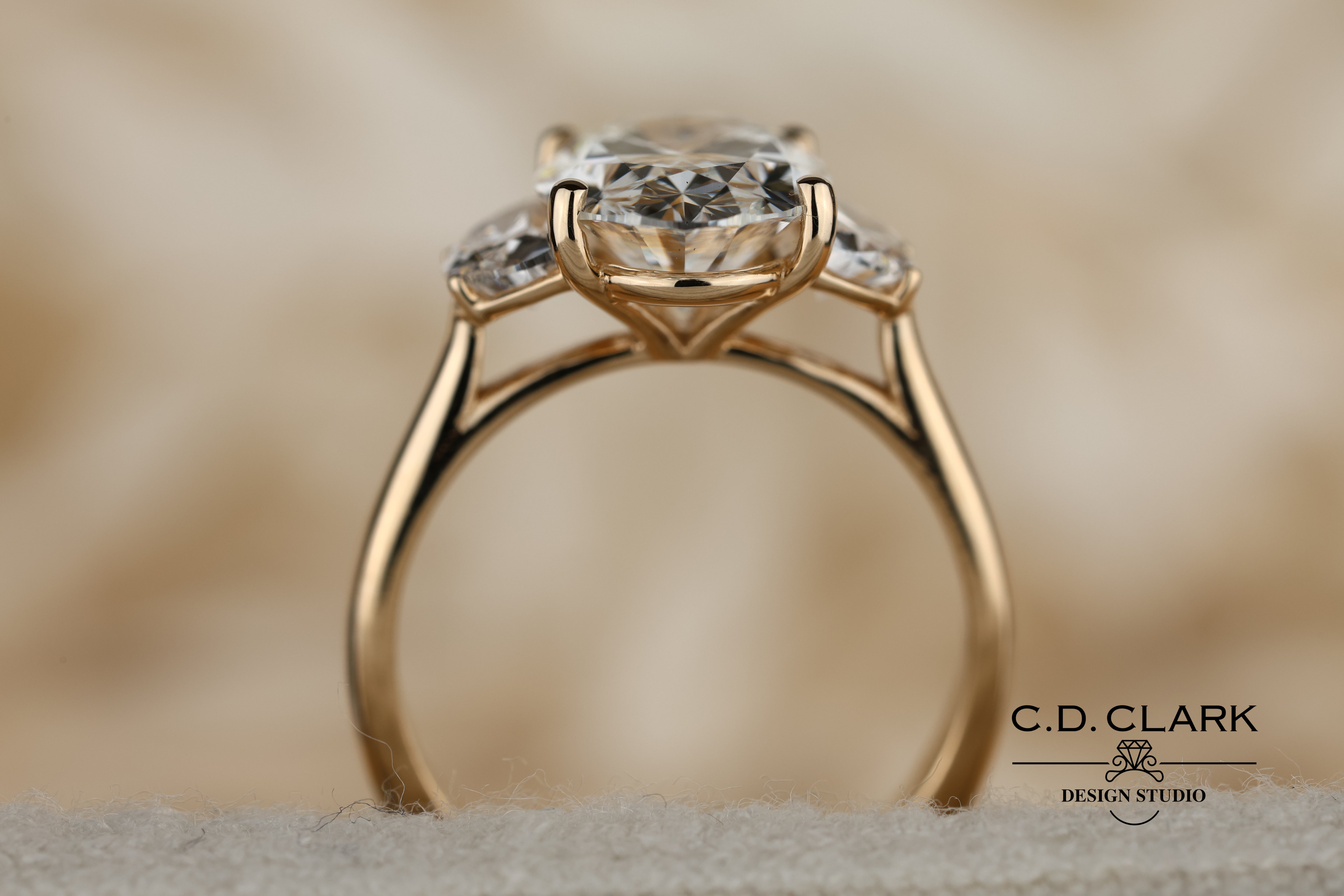 Stunning Oval Engagement Ring