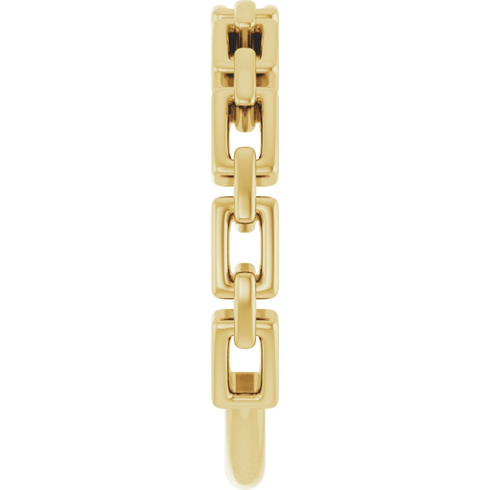 Chain Link Ring - 14K Yellow Gold
