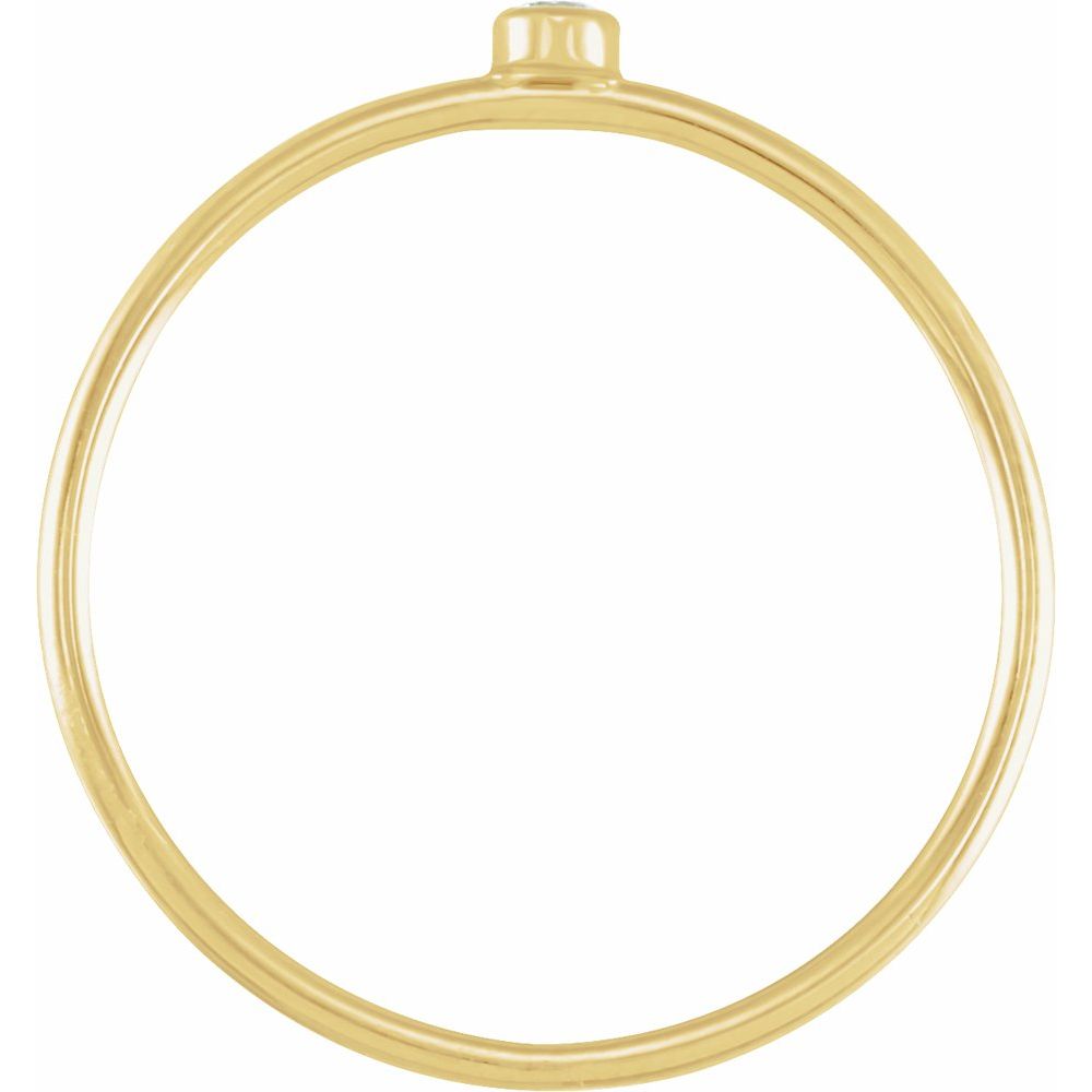 Petite Stackable Solitaire, side view