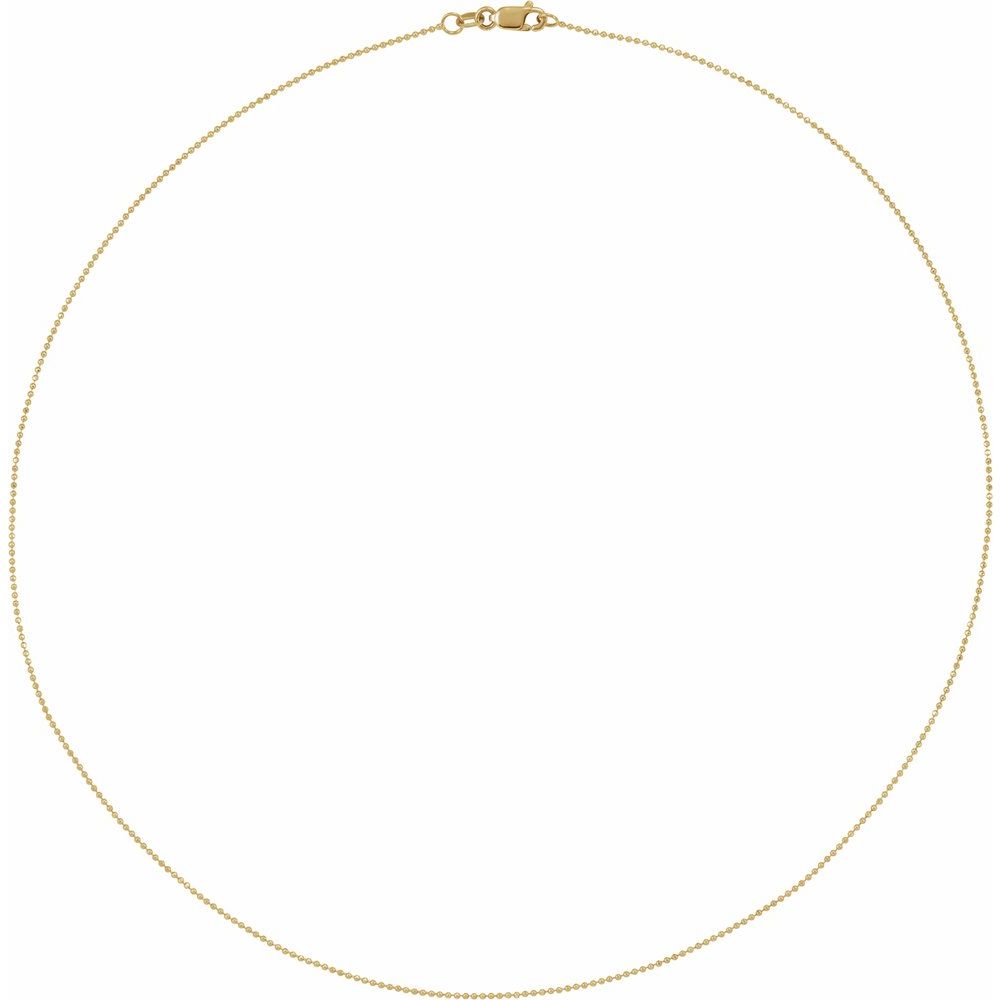 1mm Diamond-Cut Bead Chain