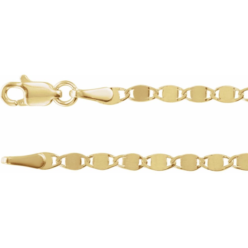 Golden Mirror Bracelet - 14K