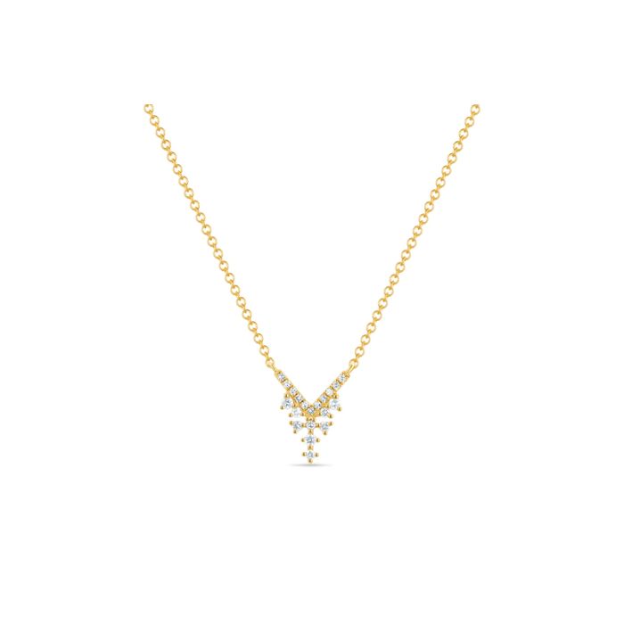 Elegant Branches Diamond Necklace