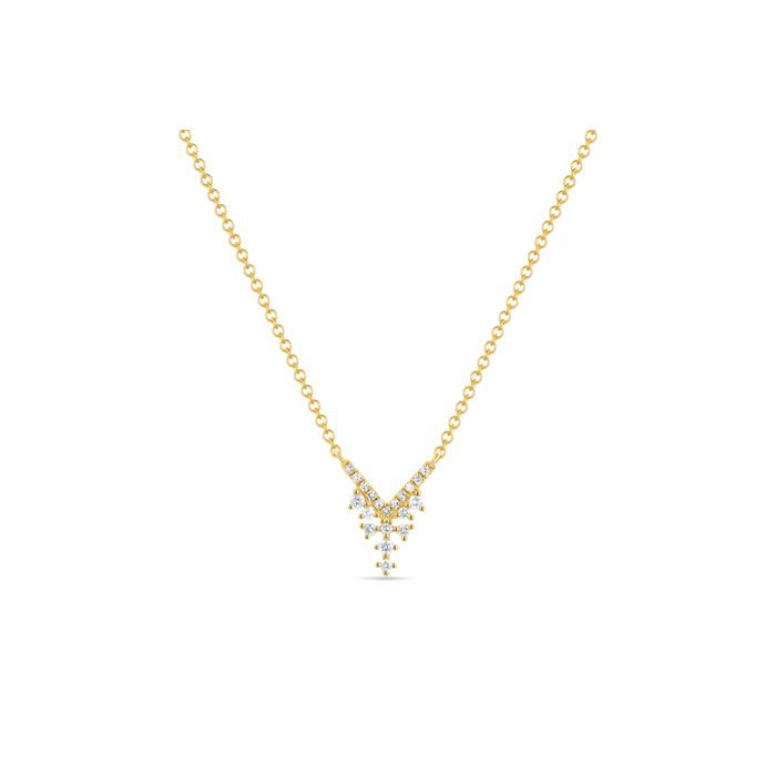 Elegant Branches Diamond Necklace