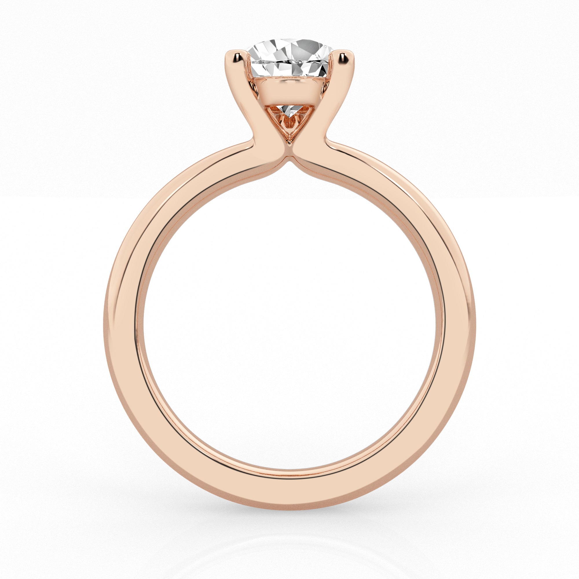 2 carat Pear Solitaire Diamond Ring