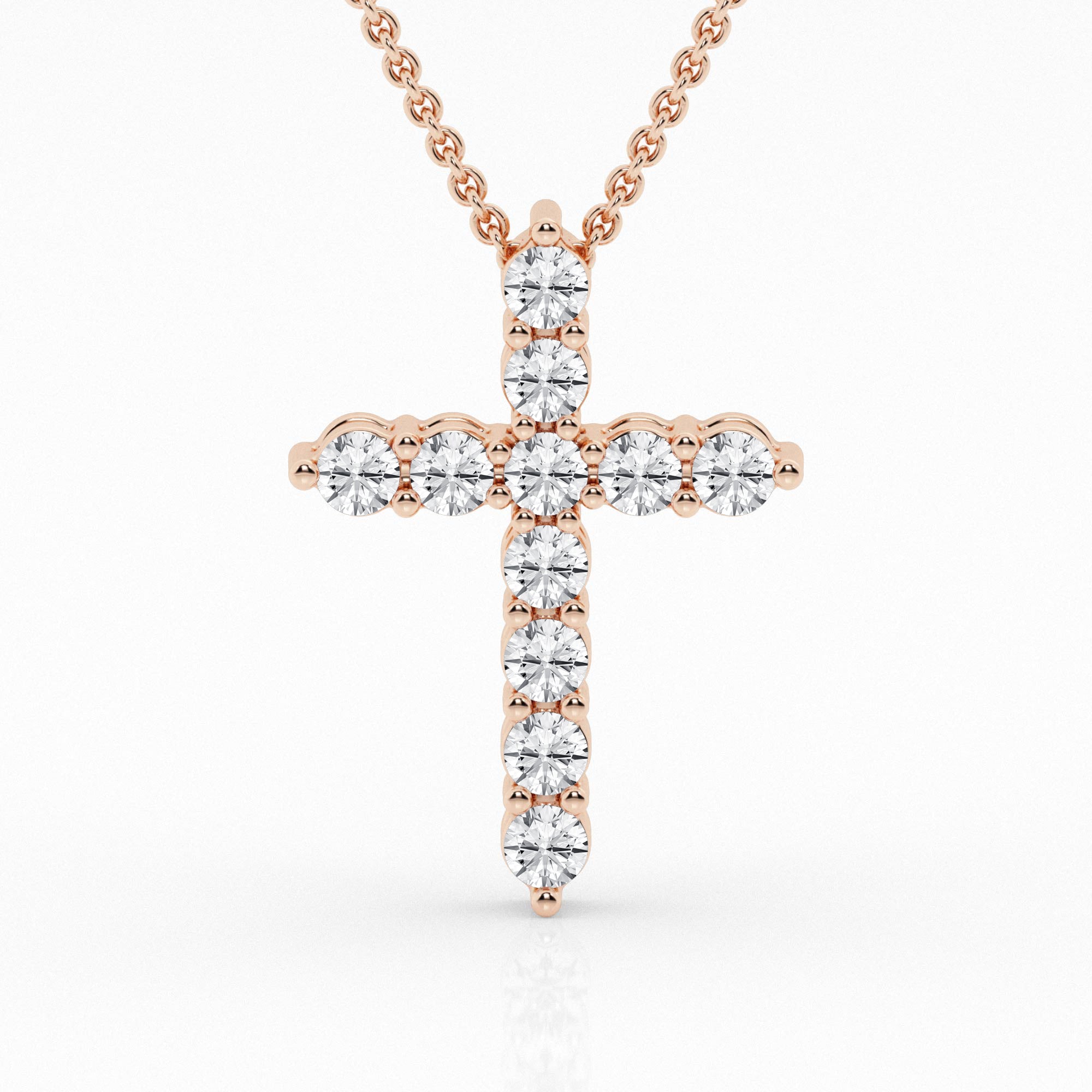 1 carat Cross Pendant