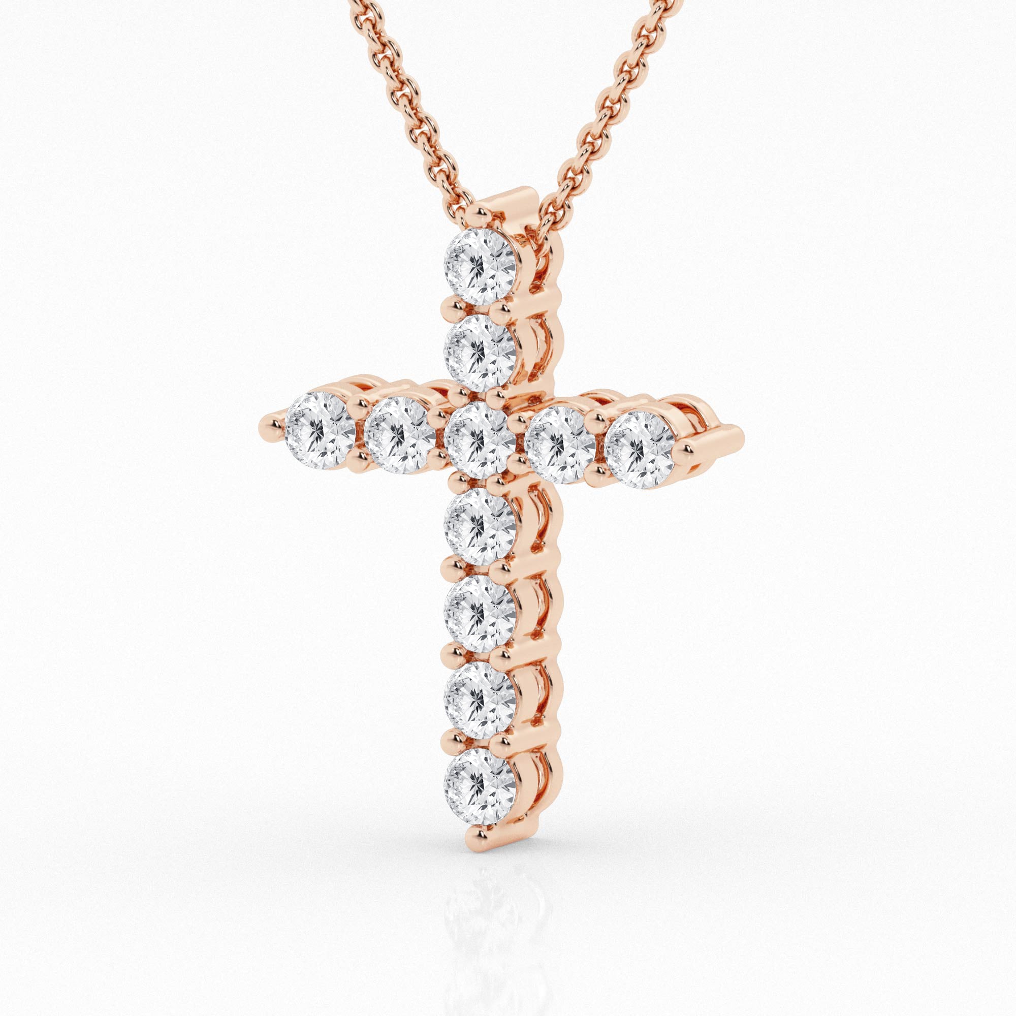 1 carat Cross Pendant