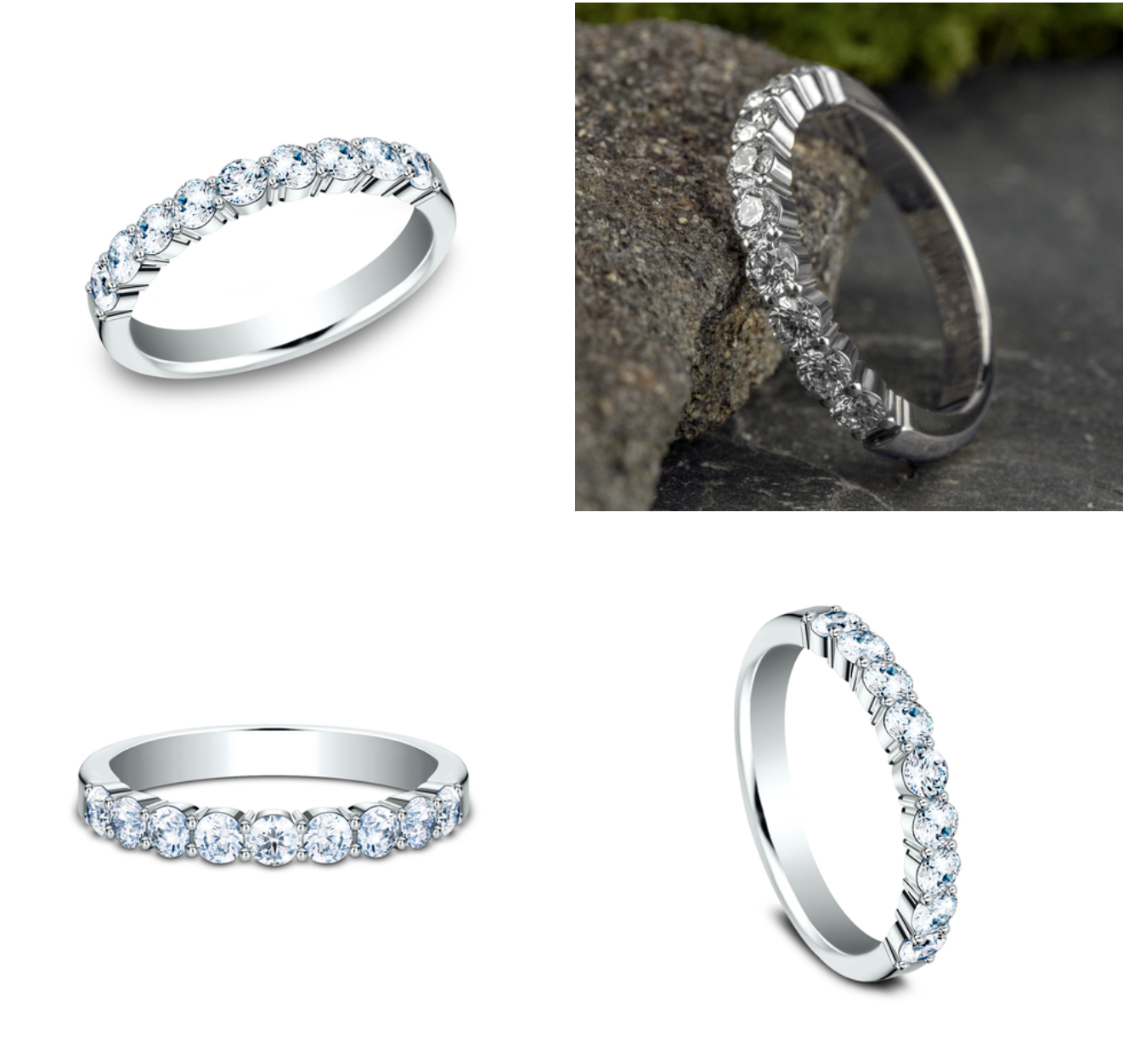 The Model - 14K White Gold