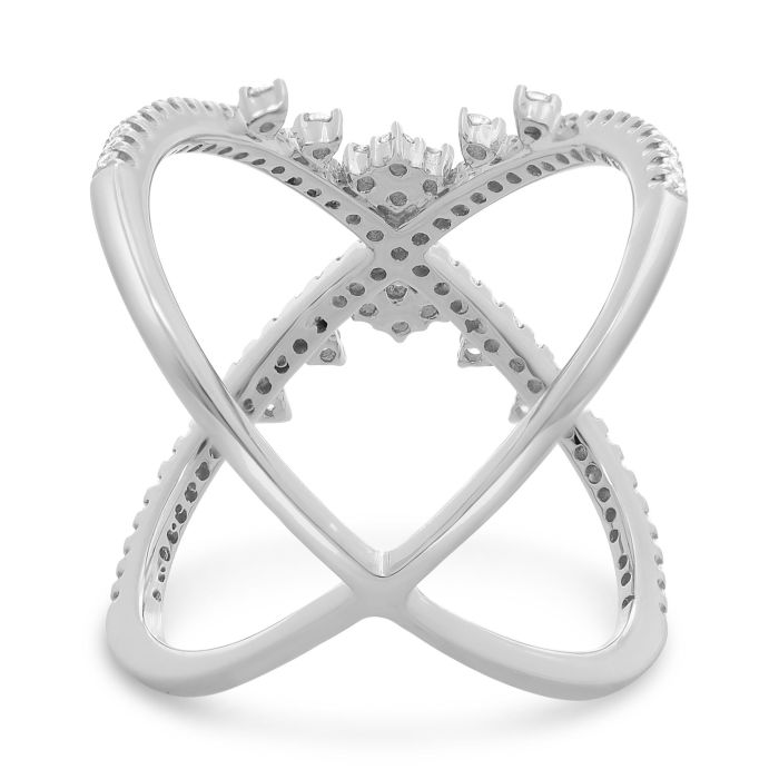 X Diamond Ring
