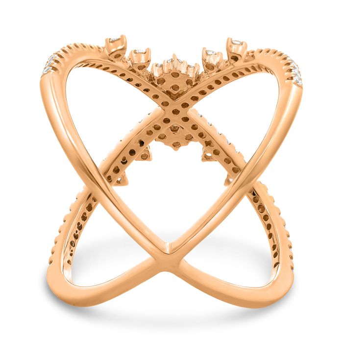 X Diamond Ring