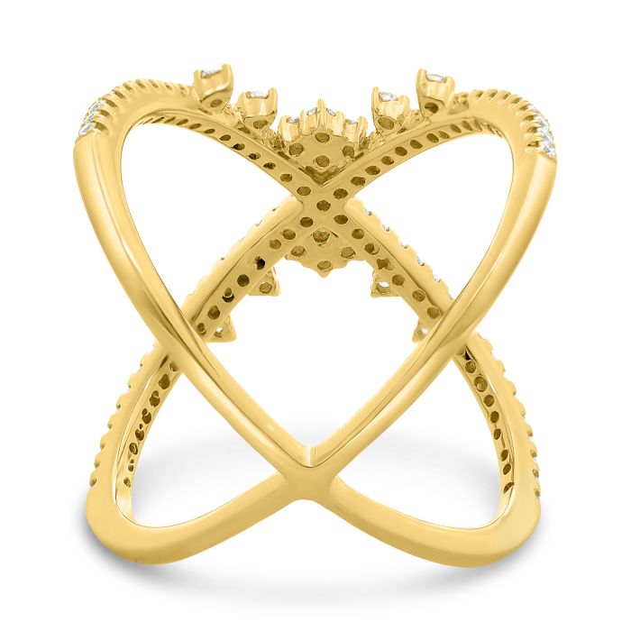 X Diamond Ring