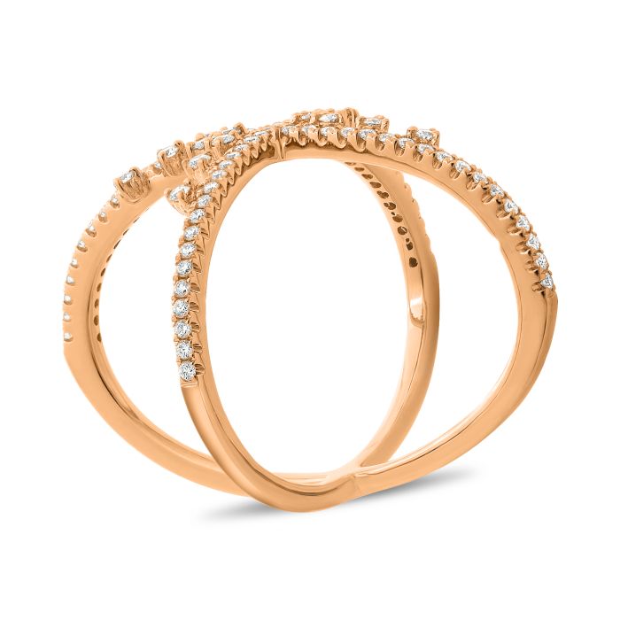 X Diamond Ring