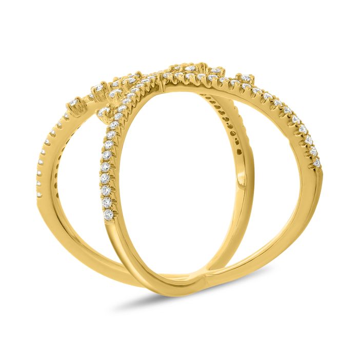 X Diamond Ring