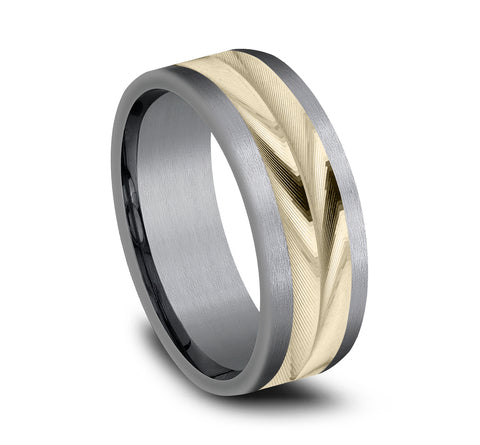 The Timeless - Tantalum Grey/14K Yellow