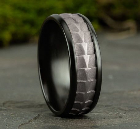 The Dundee - Black Titanium/14K White