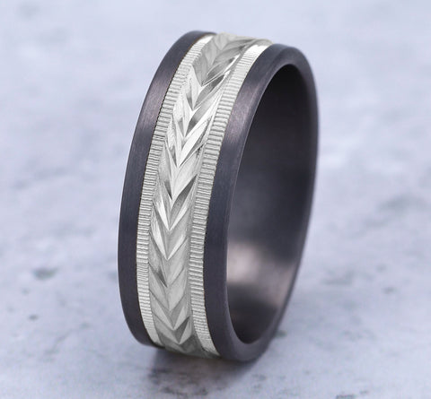 The Harvest - Tantalum Grey/14K White