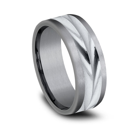 The Timeless - Tantalum Grey/14K White