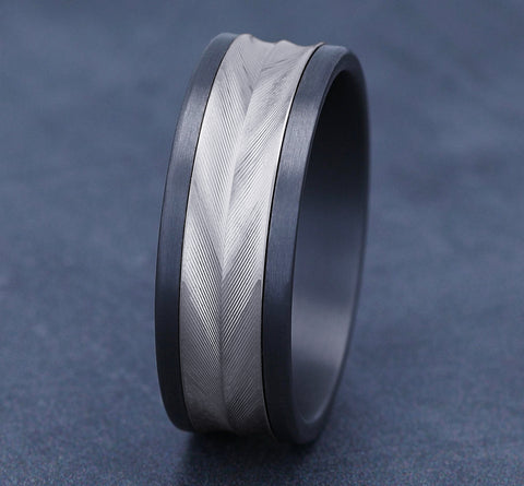 The Timeless - Tantalum Grey/14K White