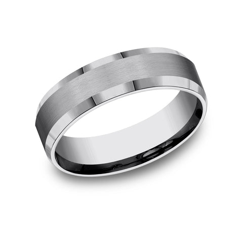 The Chancellor - Tungsten wedding band