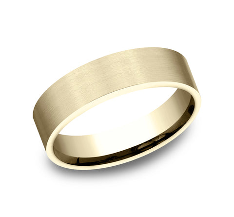 The Lieutenant - 14K Yellow wedding band