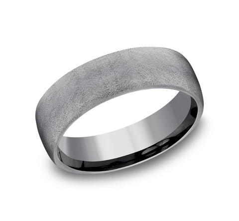 The Aurora - Tantalum Grey wedding band
