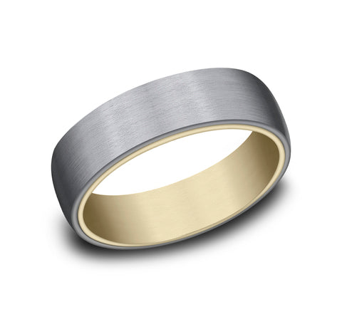 The Baron - 14K Yellow/Tantalum Grey