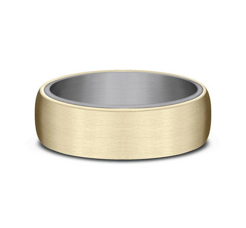 The Baron - Tantalum Grey14K Yellow