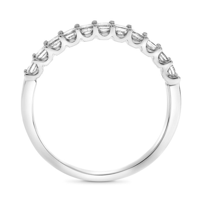 Princess-Cut Diamond Band