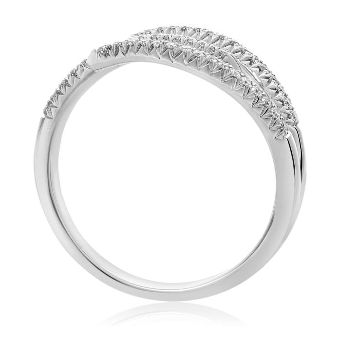 Staggered Diamond Ring