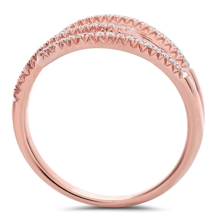 Staggered Diamond Ring