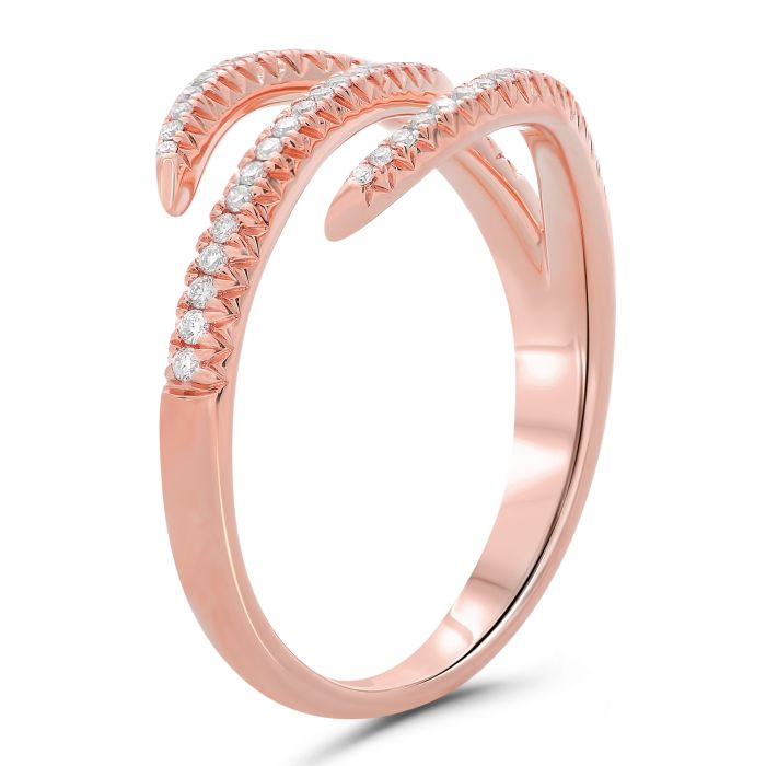 Staggered Diamond Ring