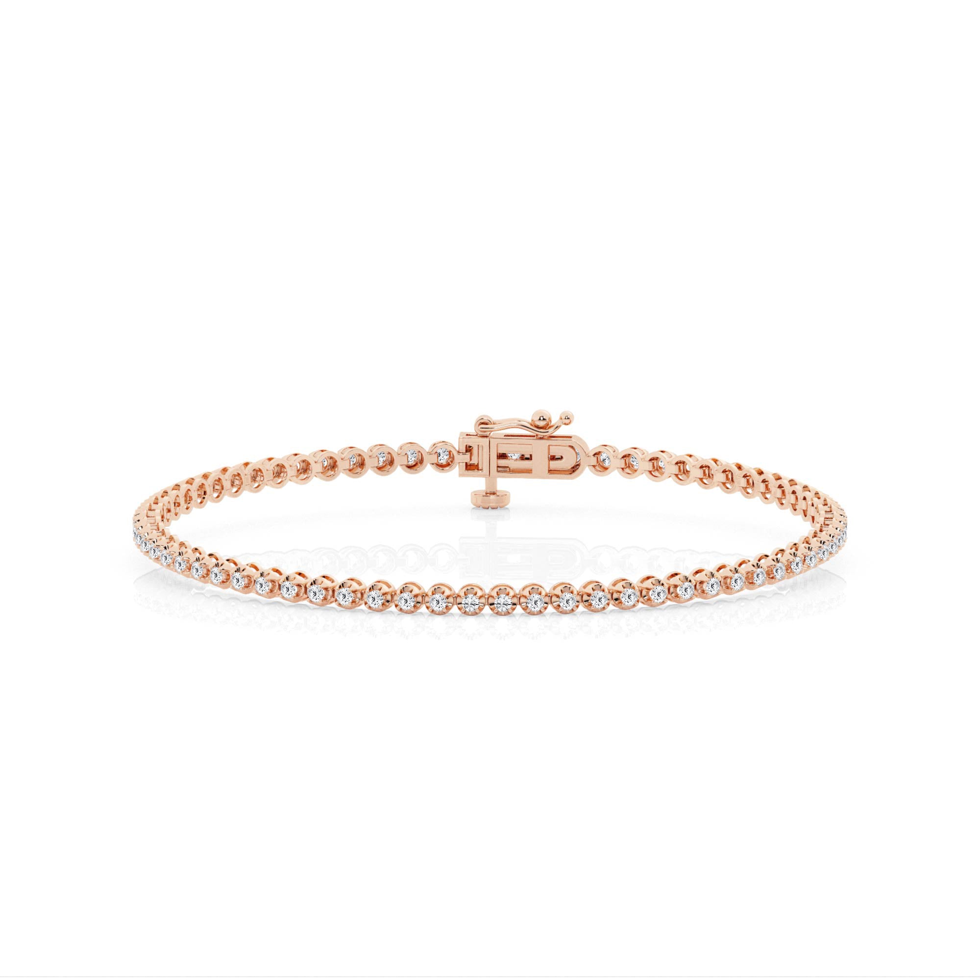 1 carat tennis bracelet