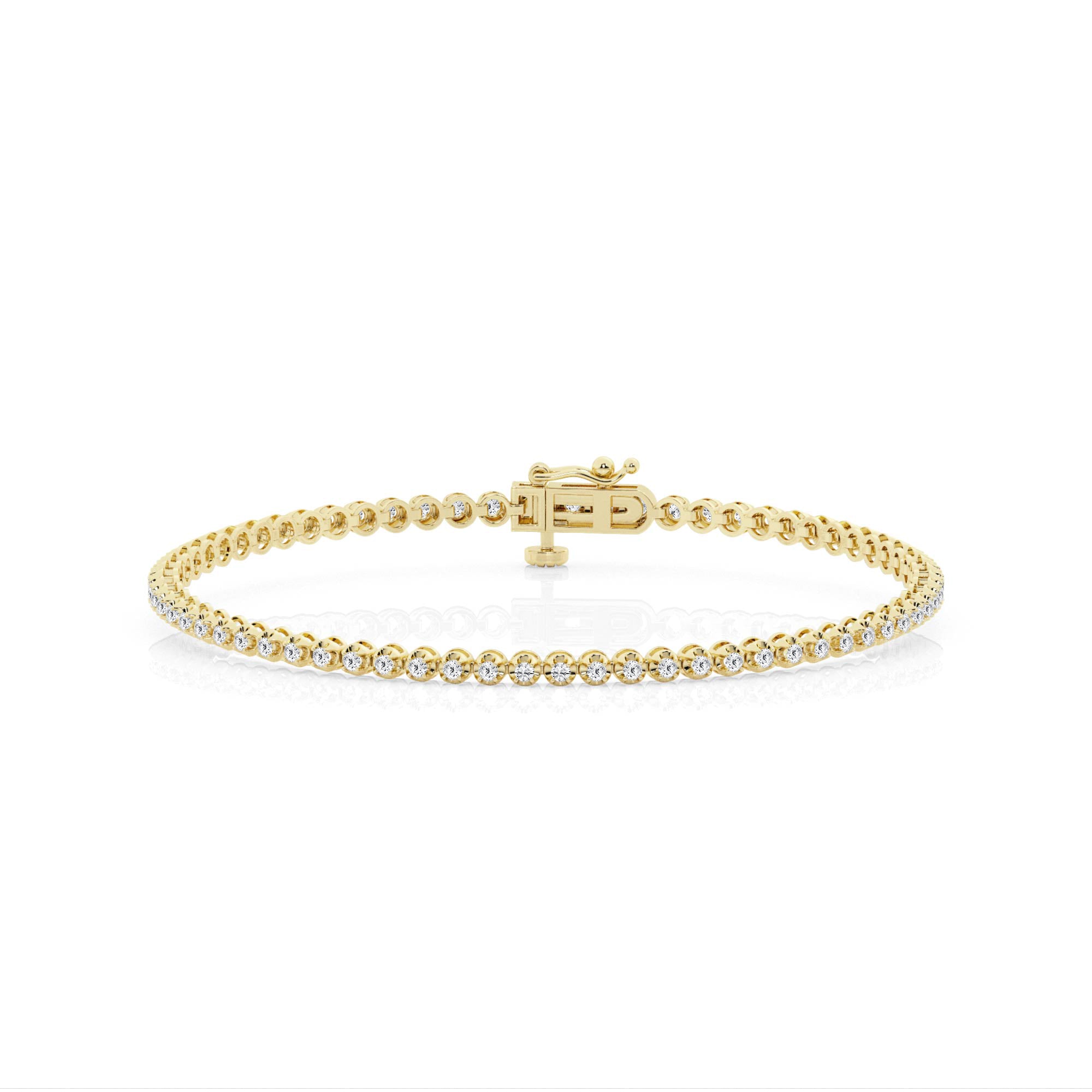 1 carat tennis bracelet