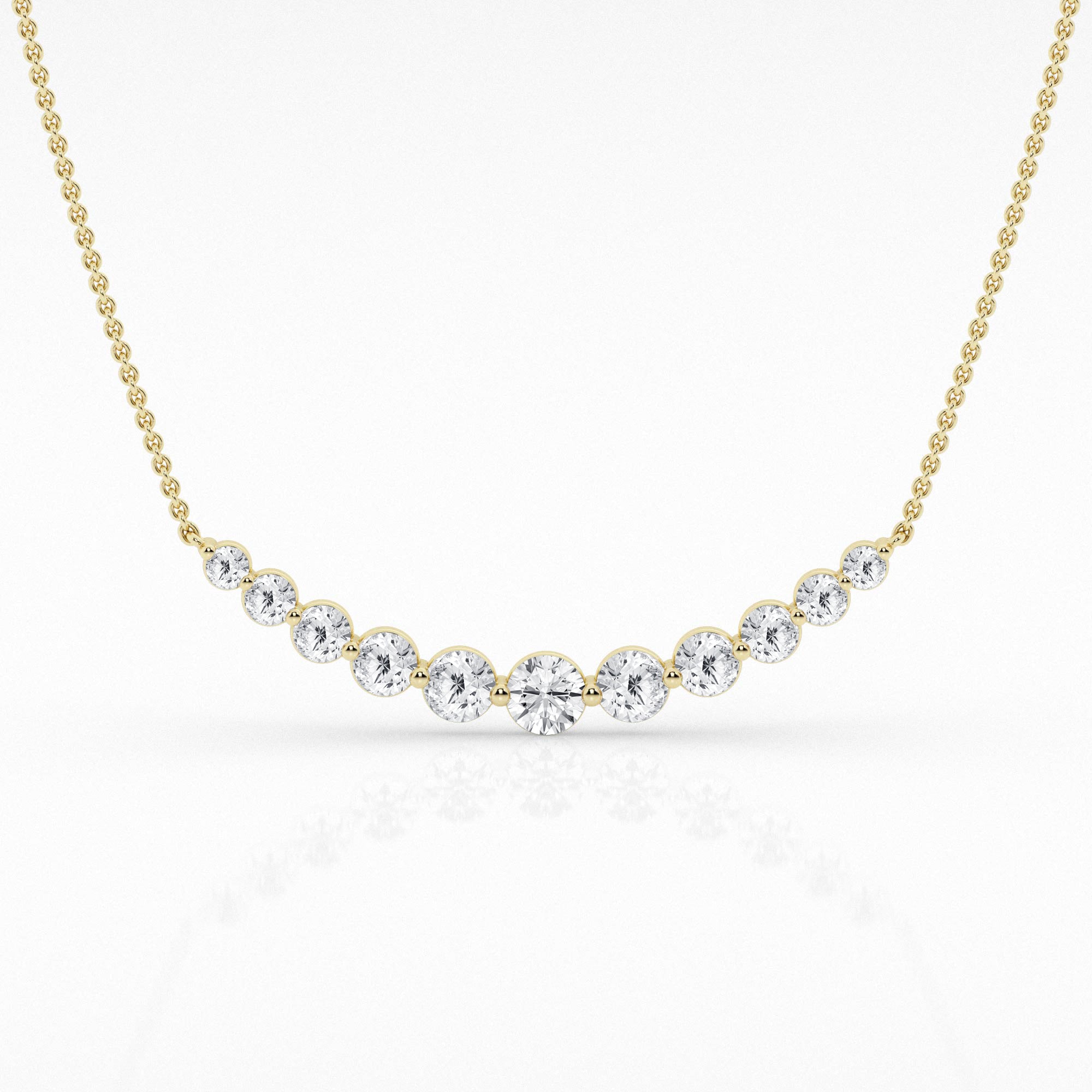 2 carat Smile Diamond Pendant