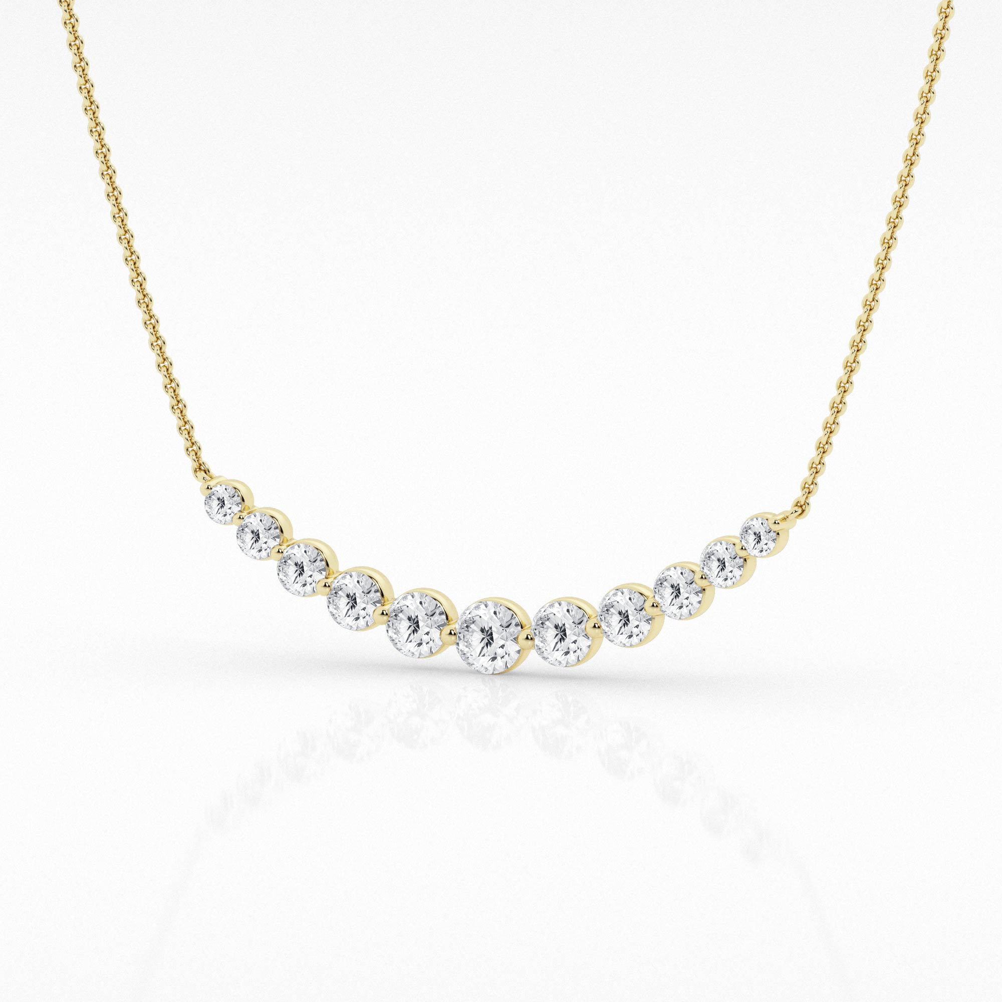 2 carat Smile Diamond Pendant