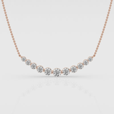 2 carat Smile Diamond Pendant