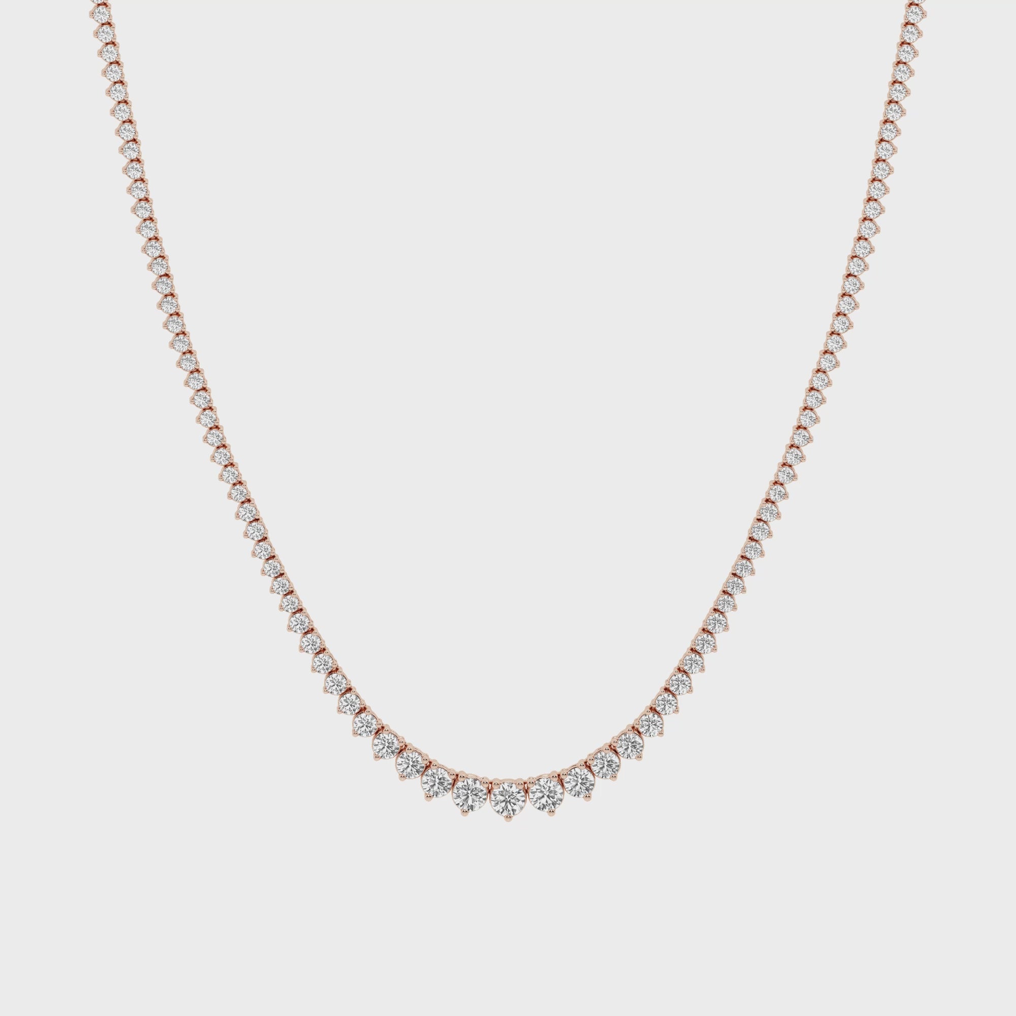 8 carat Diamond Necklace