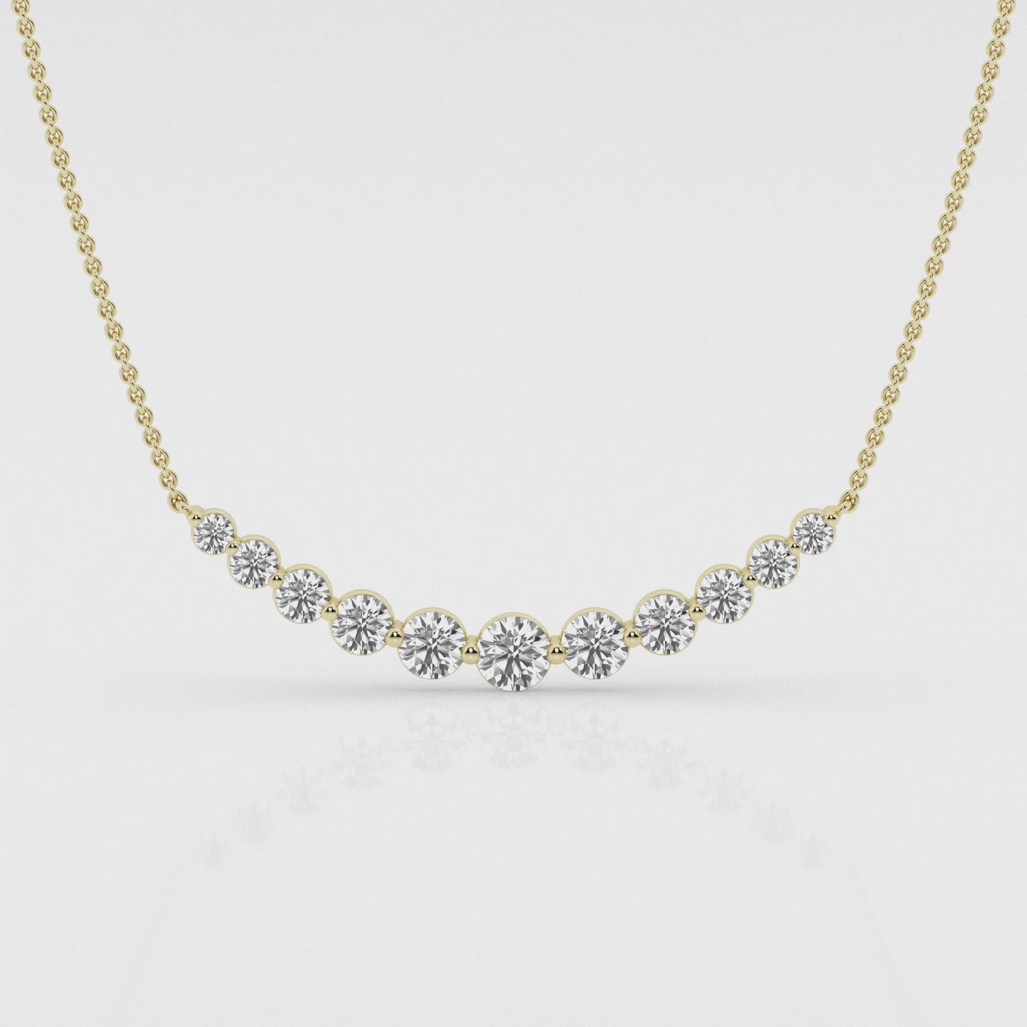 2 carat Smile Diamond Pendant