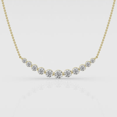 2 carat Smile Diamond Pendant