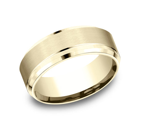 The Duke - 10K Yellow wedding band