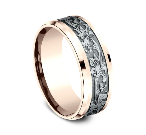 The Royal - 14K Rose/Platinum