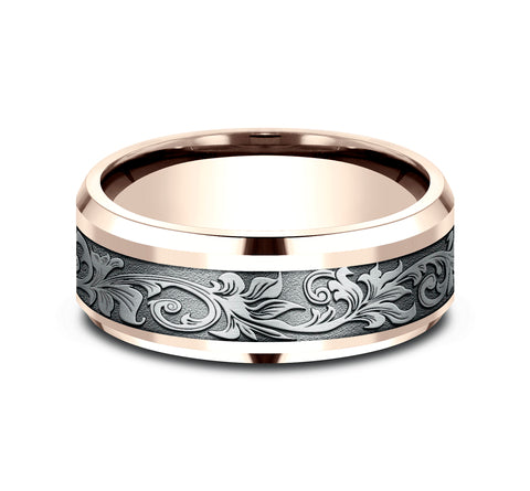 The Royal - 14K Rose/Platinum