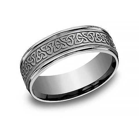 The Limerick - Tantalum Grey wedding band